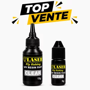 Résine UV Laser Transparent