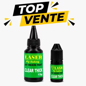 Résine UV Laser Transparent THICK