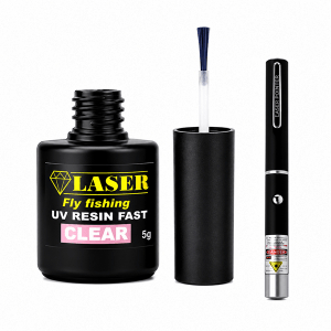 kit  Lampe Laser+Transparent Clear Pinceau