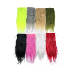 Lot De 11 Paquets De Crin De Pêche à La Mouche - Nylon Synthétique, 11 Couleurs, 20 Cm Chacun